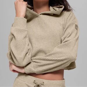 Alo Muse Hoodie in Gravel Heather